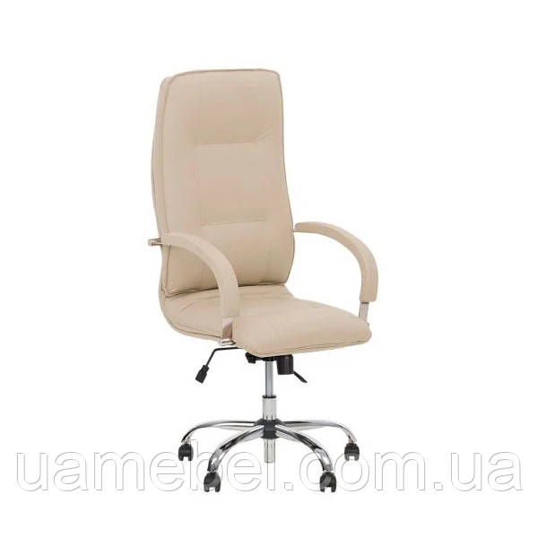 Крісло для керівника STAR (СТАР) STEEL CHROME COMFORT, фото 1