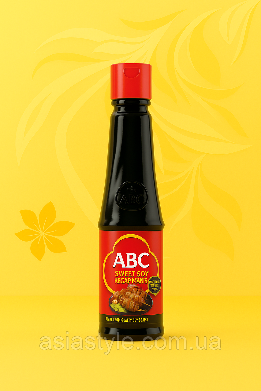 Соєвий соус солодкий ABC Kecap Manis | ABC Sweet Soy Sauce | PT Heinz ABC Indonesia | 600 мл,  Ю, фото 1