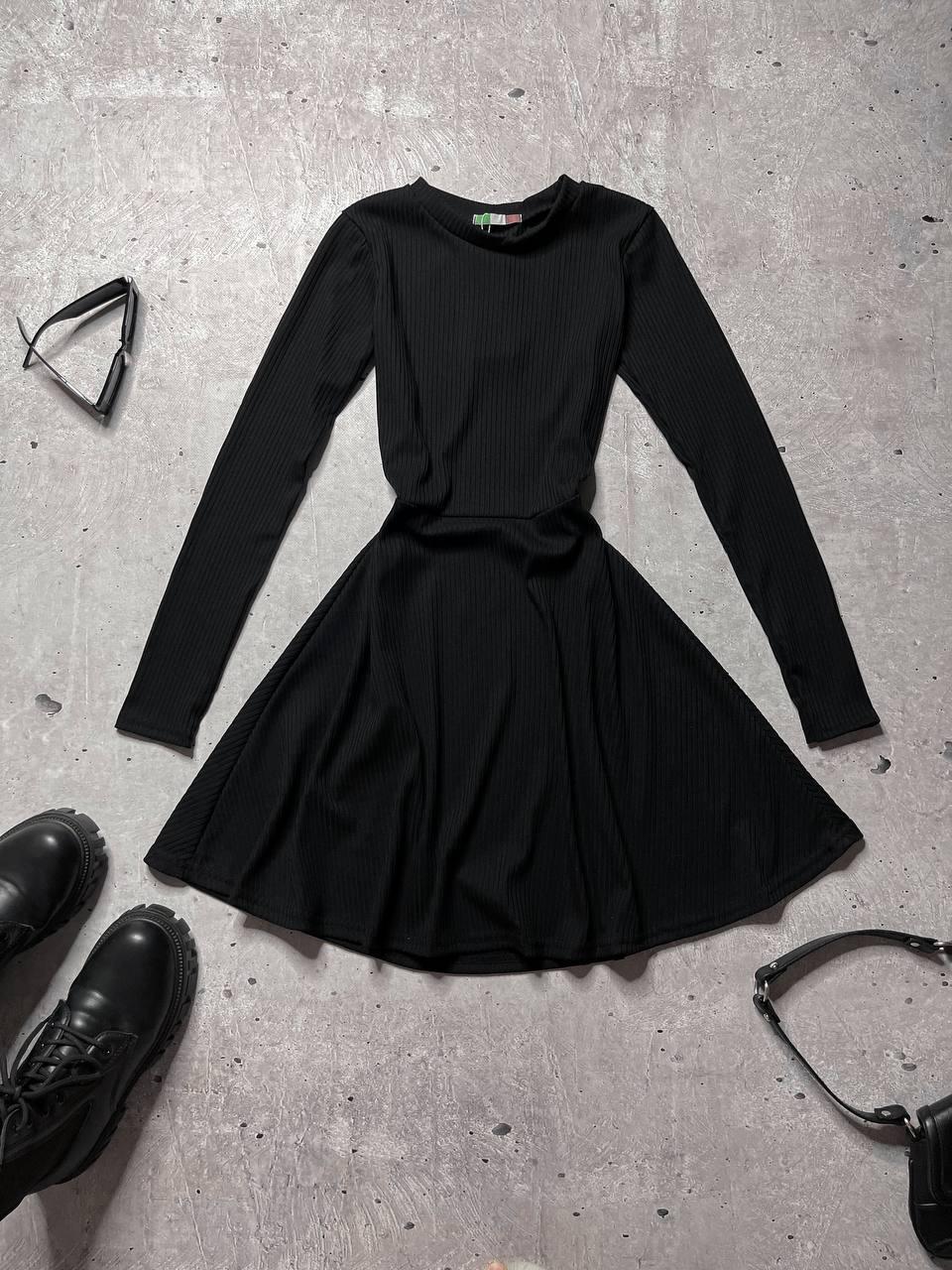 Жіноча сукня дзвіночок Тканина: рубчик Мустанг Туреччина Модель: 824-1377, фото 1