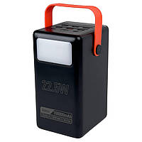 Універсальна мобільна батарея 100000 mAh Hoco DB03 Endure 22.5 W повербанк з дисплеєм чорний