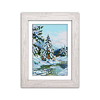 Набір для вишивки хрестиком 003 Зимова казка (Кольорова)