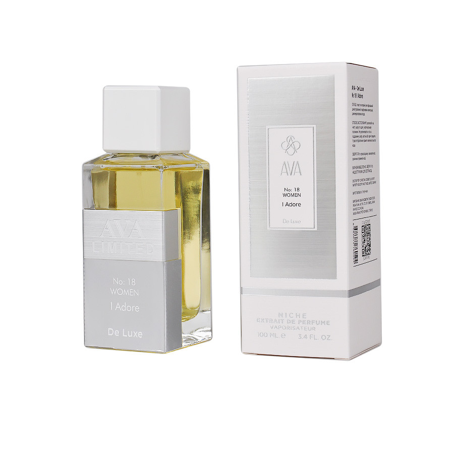 Нішевий парфумерний екстракт для жінок I Adore AVA-De Luxe NICHE PERFUME 100 ml AD-18, фото 1