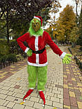 Костюм Грінча повний комплект — маска, шапка, кожух, штани, карнавальний костюм Грінч, фото 10