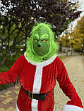 Костюм Грінча повний комплект — маска, шапка, кожух, штани, карнавальний костюм Грінч, фото 5