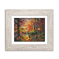 Набір для вишивки хрестиком 034 Осінній вечір (Кольорова)