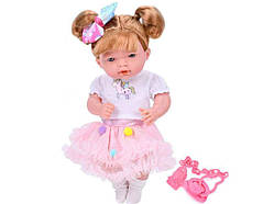 Лялька 29см 33см I UA M 5888 рожева сукня ТМ METR
