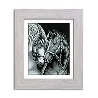 Набір для вишивки хрестиком 011 Тиха любов (Кольорова)