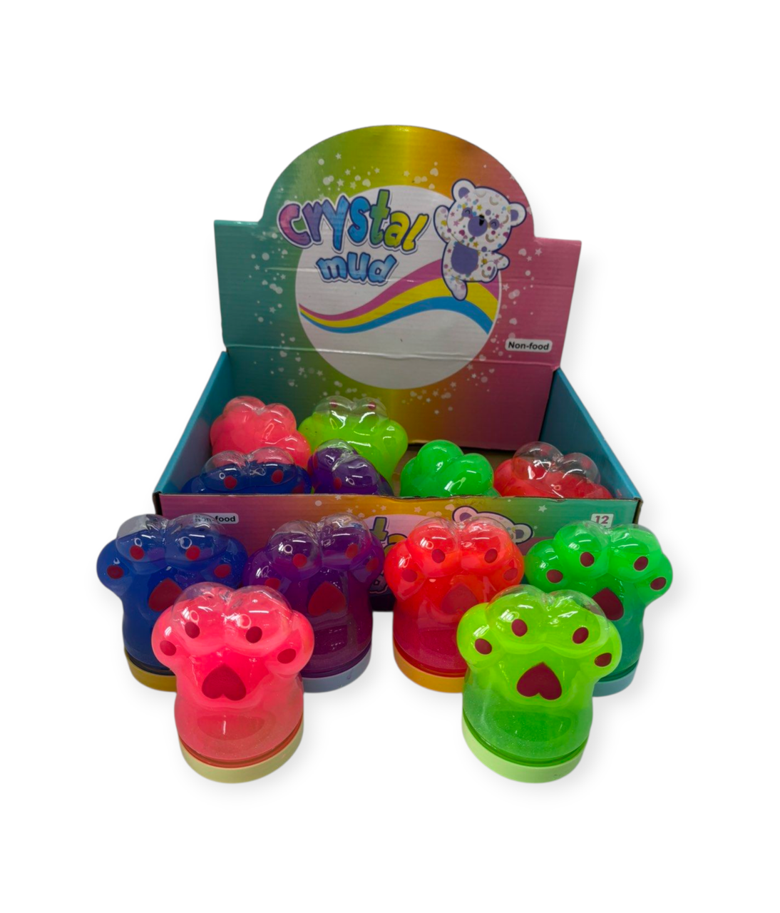 Слайм, жуйка для рук Лапка 11 см., фото 1