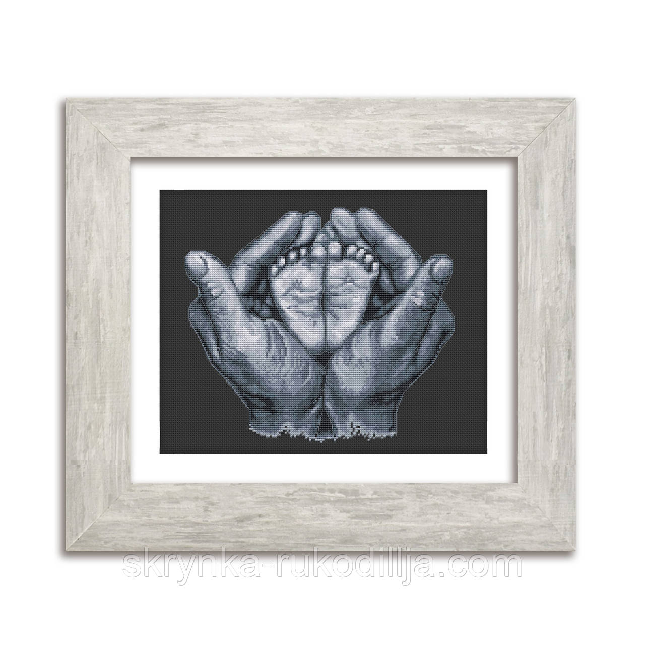 Набір для вишивки хрестиком 013 Щастя (Кольорова)