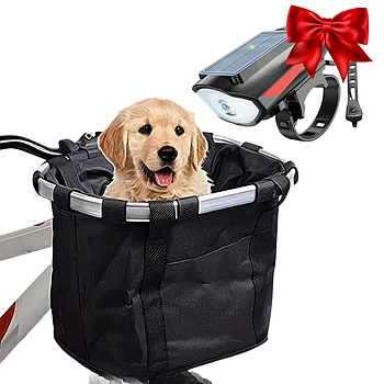 Сумка на велосипед 36х28х20см + Подарунок Велофара 7599/S7588 / Сумка для велосипеда / Велосумка