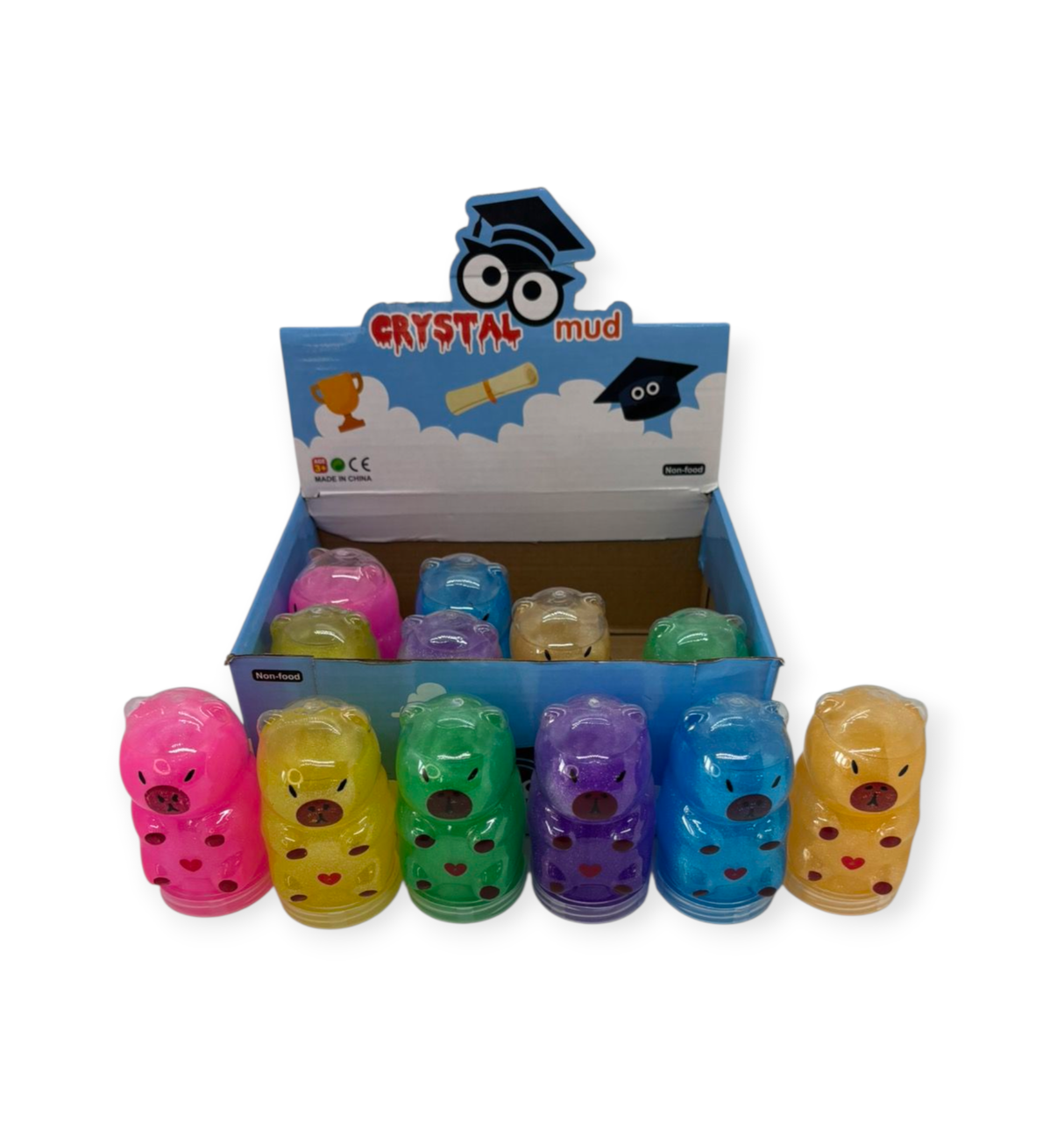 Слайм, жуйка для рук Капібара 10 см., фото 1