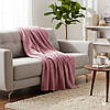 Плед в'язаний, акриловий, 220х240 см, Belizza Pembe / Акрилове покривало / В'язане покривало, фото 4