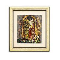 Набір для вишивки хрестиком 037 Поцілунок (Кольорова)