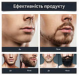 Набір для догляду та зростання бороди 7 в 1 East Moon Олія, мус, бальзам, спрей, олівець для заповнення бороди, фото 5