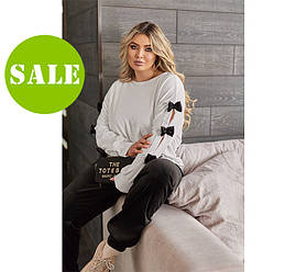 Модний велюровий костюм двійка "Dolche" | Батал | Розпродаж моделі