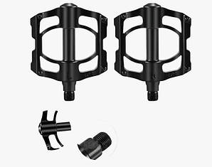 Алюмінієві нековзні педалі для гірського велосипеда MTB — міцні платформи з антиковзким покриттям для професійного катання