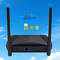 4G LTE Wi-Fi роутер с SIM-картой для офиса, бизнеса, магазина EATPOW HT-CPE303S, стабильный интернет без проводов
