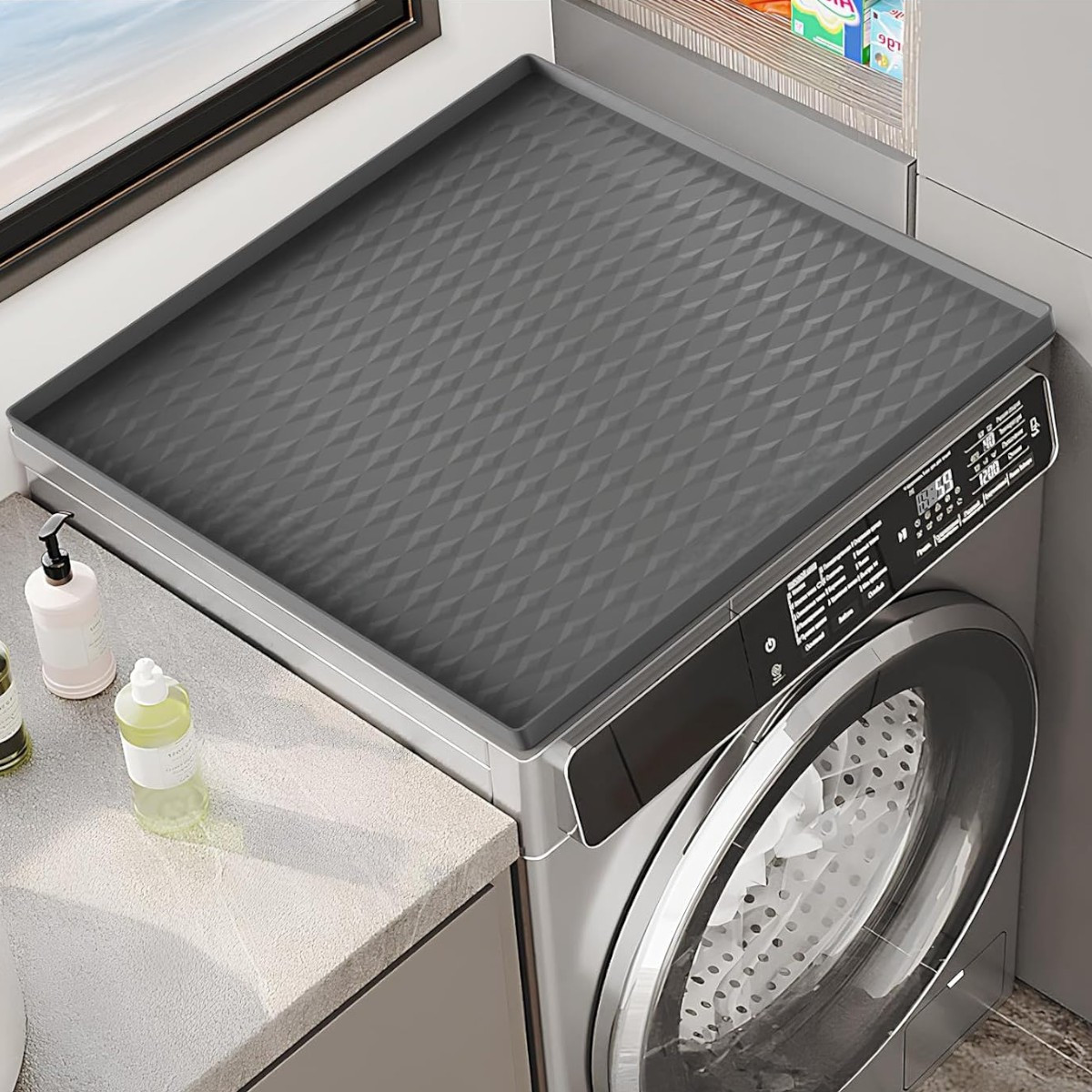 Силіконовий водонепроникний килимок Protective Pad для захисту від пилу, подряпин пральної машини