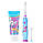 Набір Brush-Baby KidzSonic від 3 до 12 років (паста 50 мл + електрична щітка), єдиноріжка Фламінго, фото 6