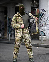 Зимовий тактичний костюм TASLAN Oblivion водонепроникний мультикам ВТ3759