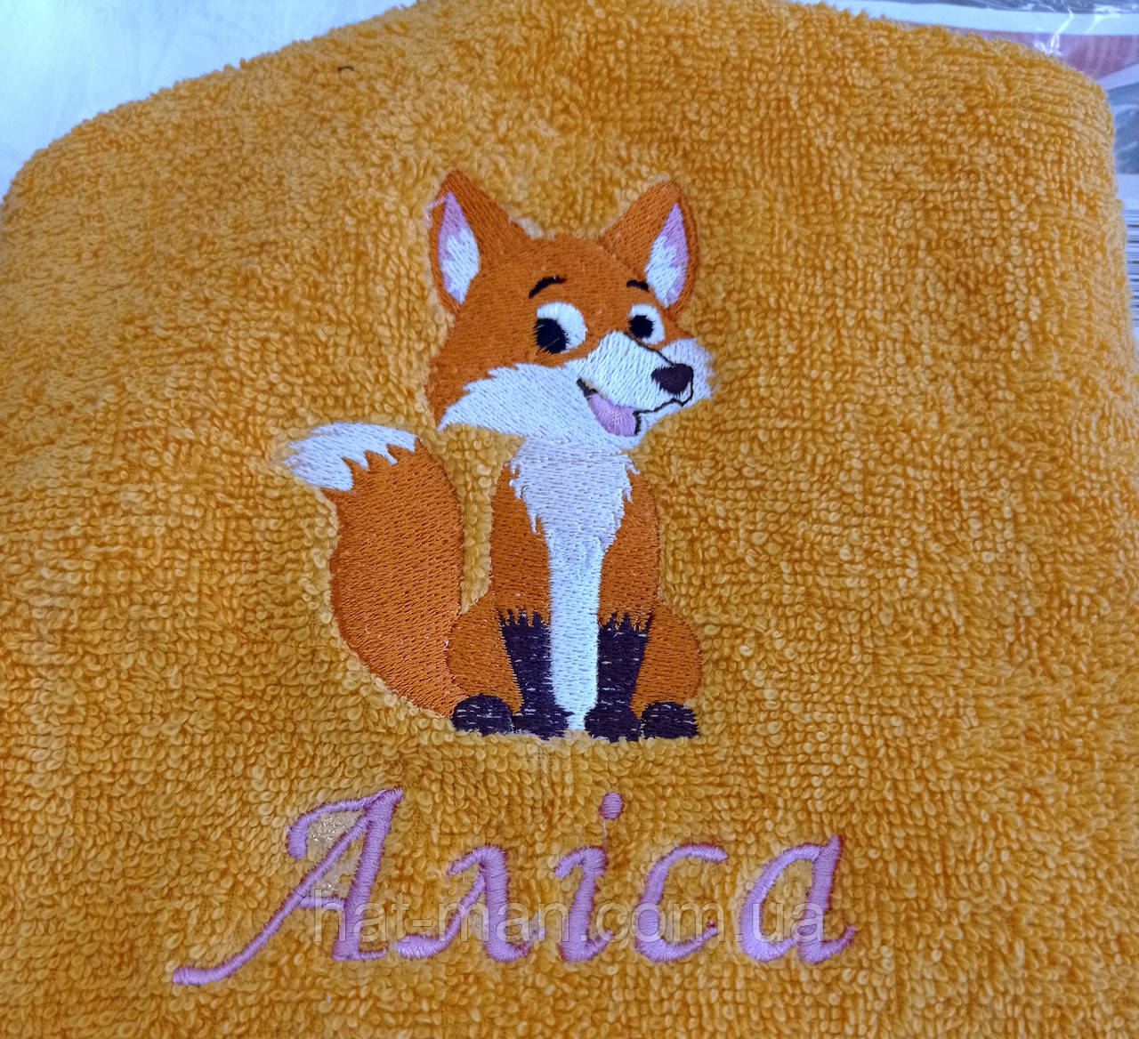 Полотенце з лисичкою, левиком і т.д, 50*90см, фото 1