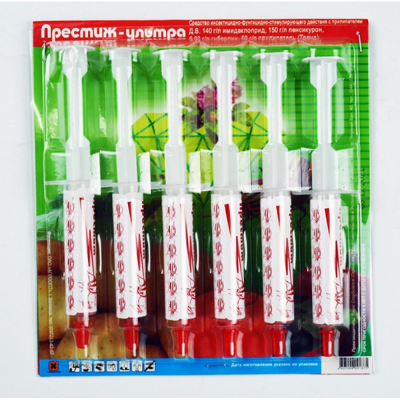 Шприц Престиж 6*6 мл р-р 6 шт./60уп, фото 1