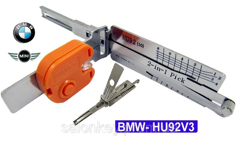 Smart 2в1 HU92 v.3. Відмичка та декодер для BMW., фото 1