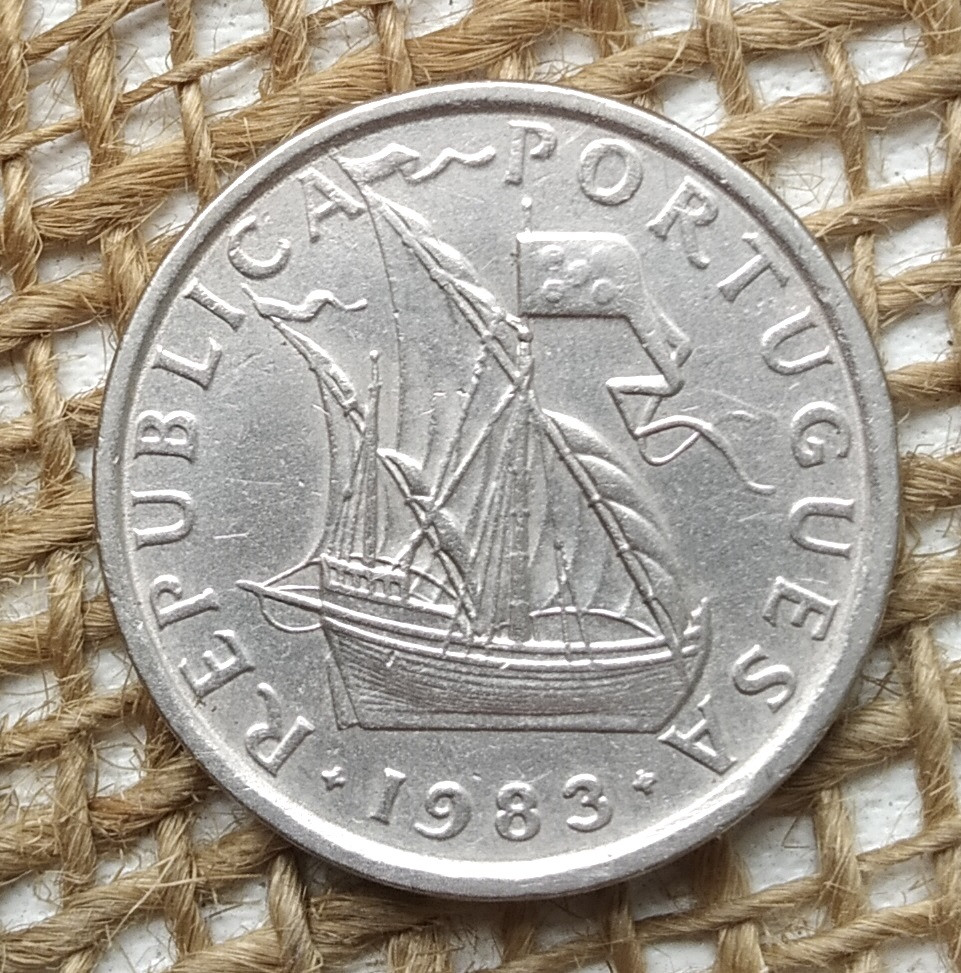 5 ескудо 1983 року. Португалiя, фото 1