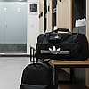 Чоловіча спортивна сумка Adidas чорна для тренувань сумка жіноча Адідас міська дорожня міська для спортзалу, фото 6