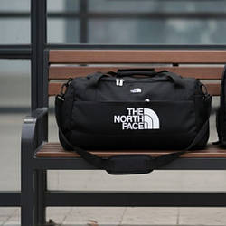 Чоловіча спортивна сумка The North Face чорна для тренувань сумка жіноча TNF міська дорожня міська для спортзалу