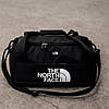 Чоловіча спортивна сумка The North Face чорна для тренувань сумка жіноча TNF міська дорожня міська для спортзалу, фото 5