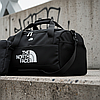 Чоловіча спортивна сумка The North Face чорна для тренувань сумка жіноча TNF міська дорожня міська для спортзалу, фото 6