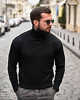 Гольф в'язаний чорний ПП8134