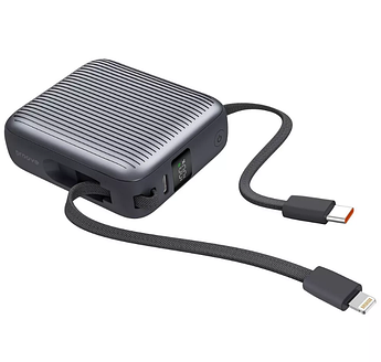 Повербанк Proove 10000mAh Type-C/Lightning 22.5W Moon Rock Black