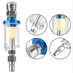 Фільтр волого масловідділювач для фарбопульта і компресора 1/4