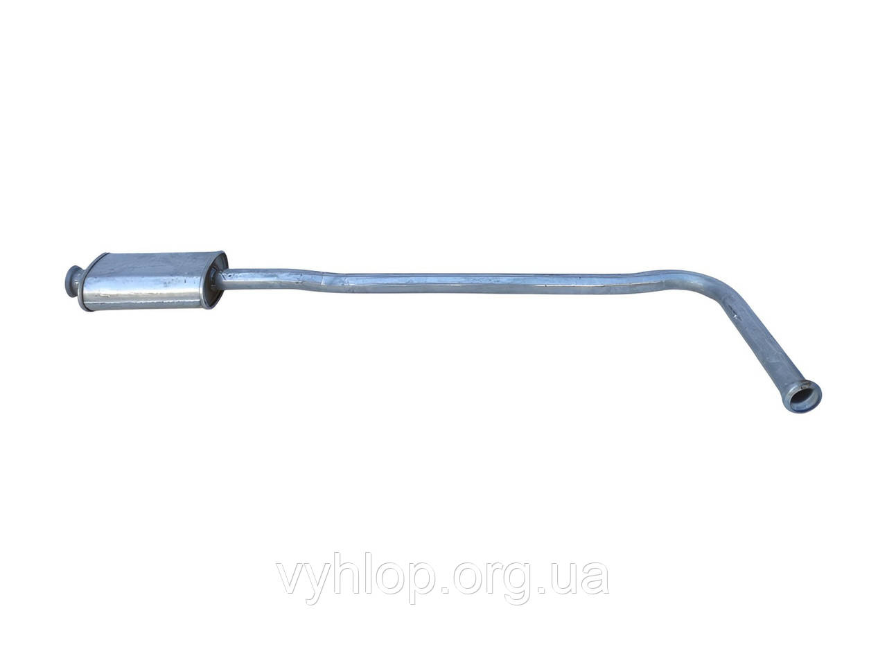 Резонатор Рено Кліо I (Renault Clio I)1.9 D 90-97 (21.42) Polmostrow алюминизированный