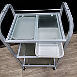 КОСМЕТОЛОГІЧНИЙ ВІЗОК маніпуляційний R-42, фото 3