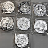 Срібна монета 5 фунтів Queen’s Panther 2025 року — 2 унції, Велика Британія, срібло 999 проби, фото 6