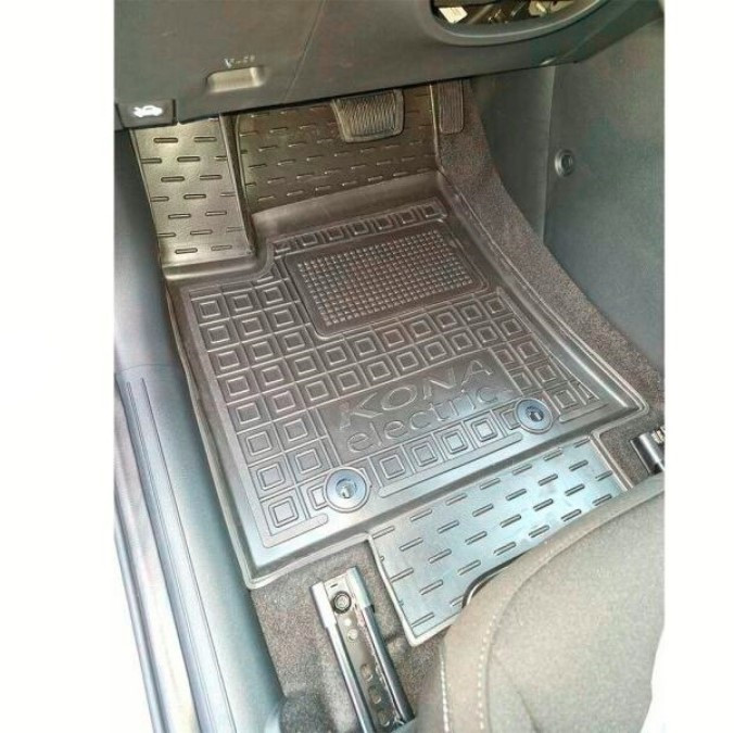 Килимки салона Hyundai Kona 2023- (Electric) "AVTO-Gumm" 12162, фото 1