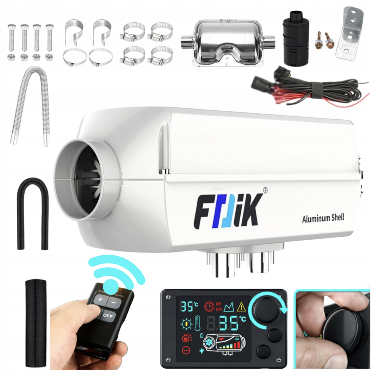 Дизельний обігрівач WEBASTO (вебасто) 8 кВт FDIK EK0017_7N, фото 1