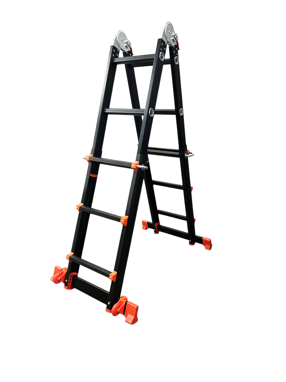 GTM Лестница-телескоп раскладная анодированный алюминий 0.87-2.9м