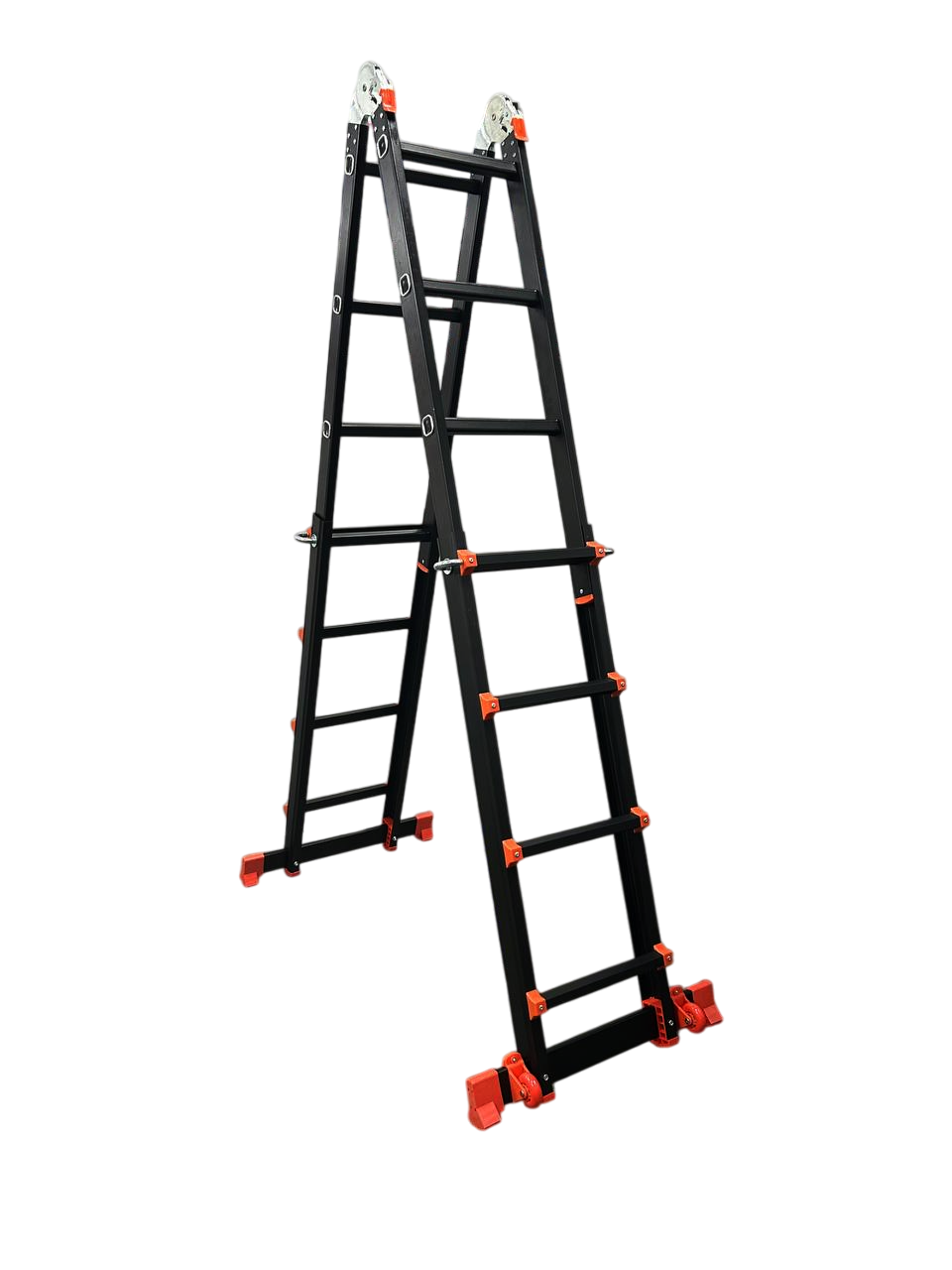 GTM Драбина-телескоп розкладна анодований алюміній 1.14-4.0м