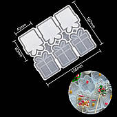 Силіконова форма для льодяників брязкальце Подарунки