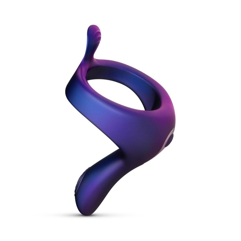 Ерекційне кільце, вібраційне кільце Hueman з 10 режимами та силіконовим покриттям, фото 1