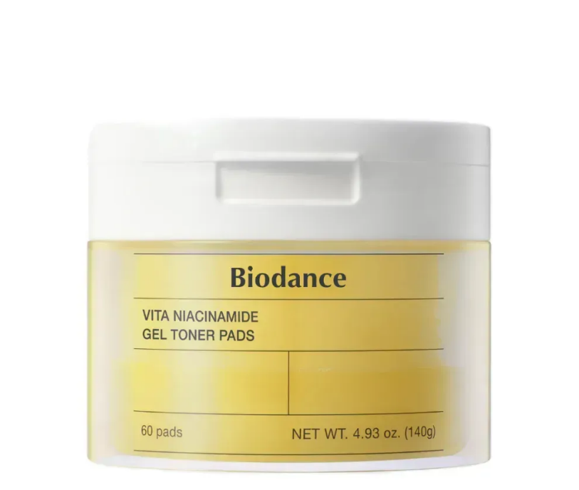 Гелеві тонер-пади для рівного тону BIODANCE Vita Niacinamide Gel Toner Pad (60ea), фото 1