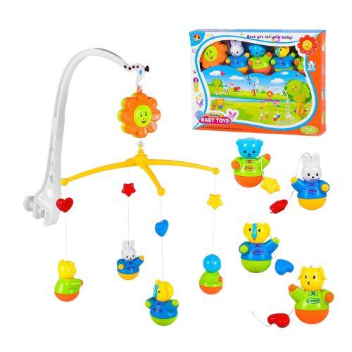 Карусель музична, заводний механізм, у коробці (Мікс кольорів), фото 1