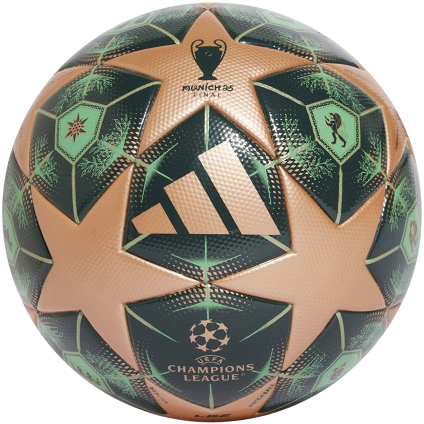 М'яч для футболу Adidas Finale 2025 Munich League FIFA (розмір 5) JM6825, фото 1