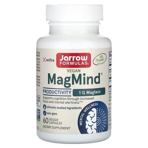Jarrow Formulas MagMind 60 рослинних капсул, фото 1