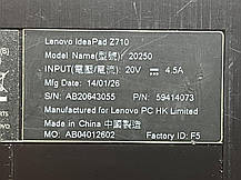 Б/в Ноутбук Б-клас Lenovo IdeaPad Z710 17.3" 1600x900| Core i5-4200M| 8 GB RAM| 240 GB SSD| GeForce GT 740M 2GB, фото 5