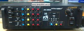 Підсилювач потужності мікшер AV-200A